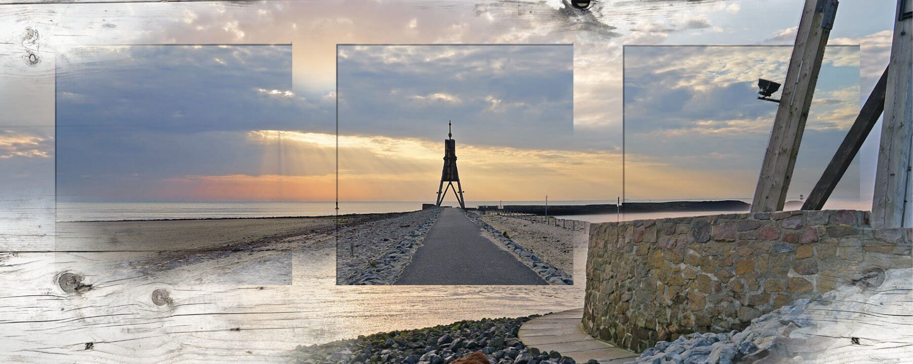 Cuxhaven auf Holz