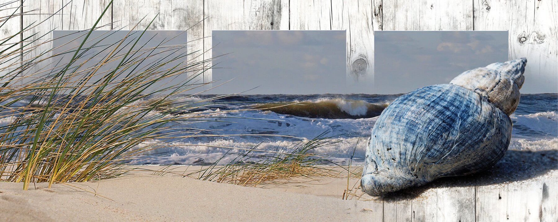 Nordsee auf Holz