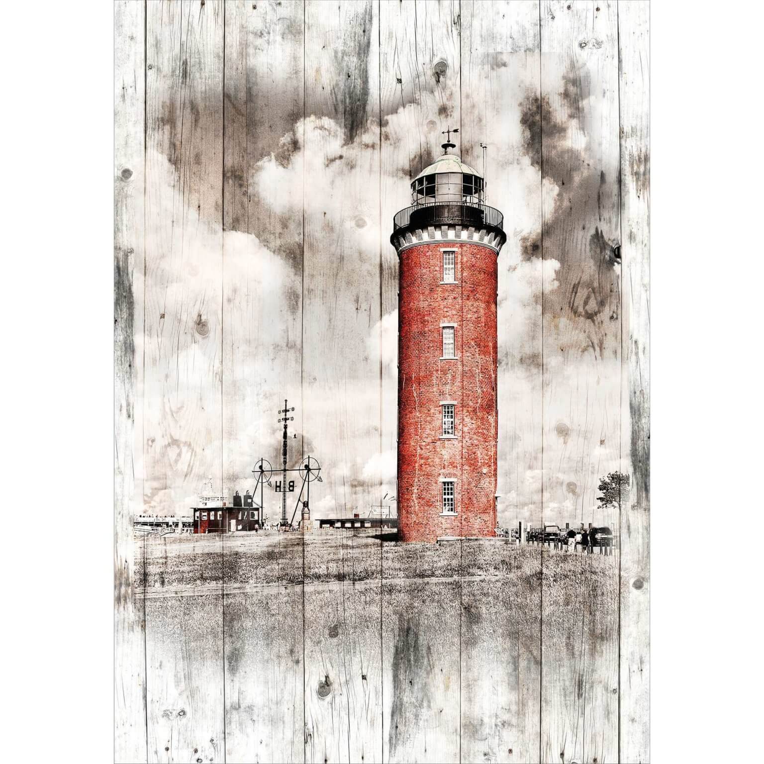 Cuxhaven auf Holz