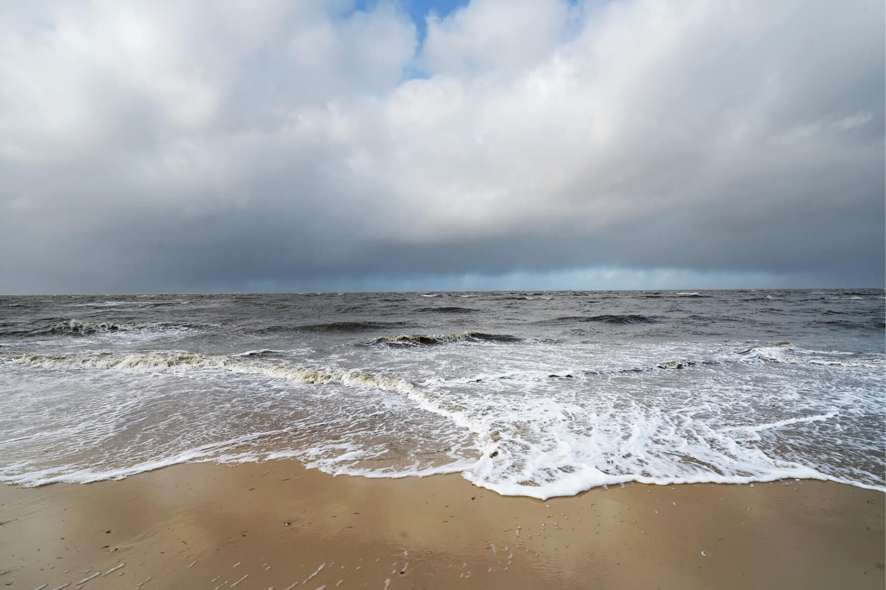 Cumulonimbus über der Nordsee