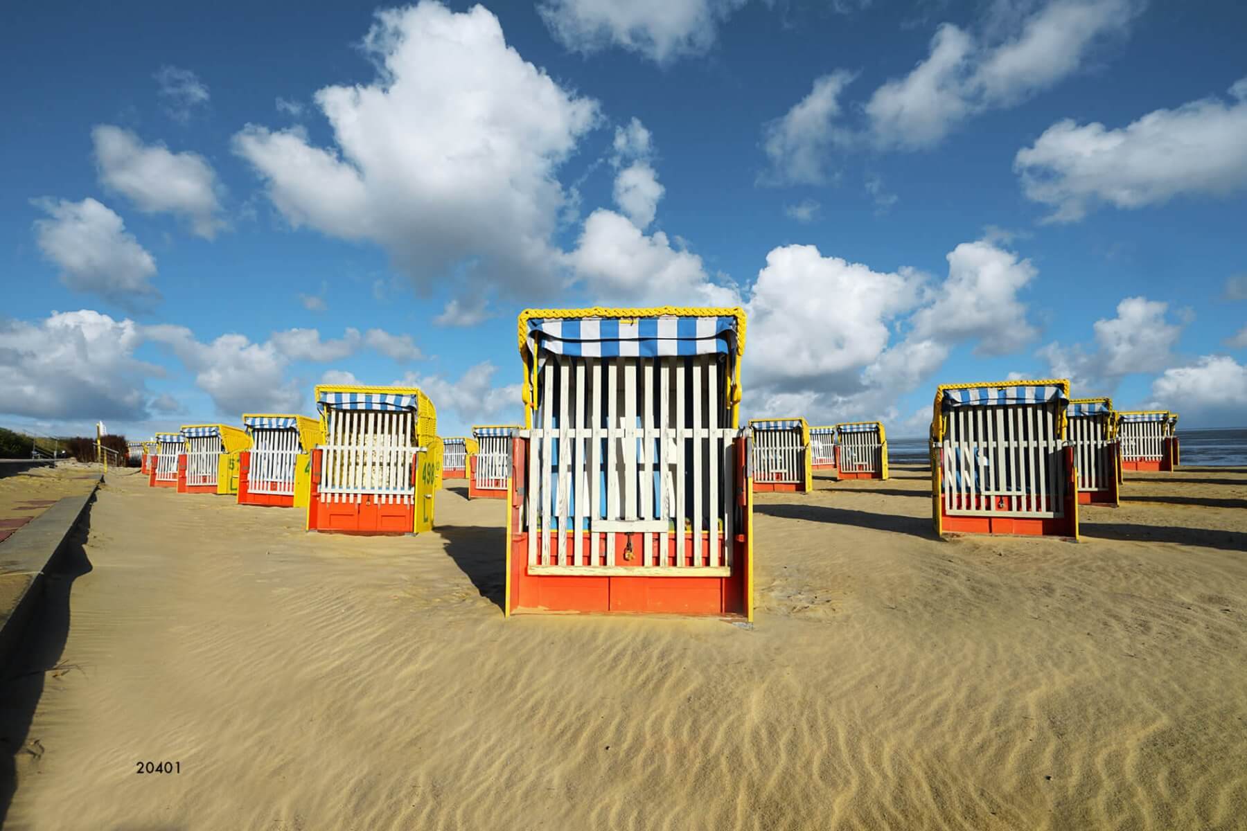 Strandkörbe am Döser Strand