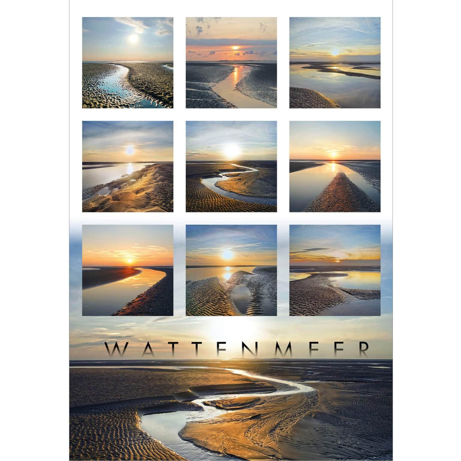 Wattenmeer Collage