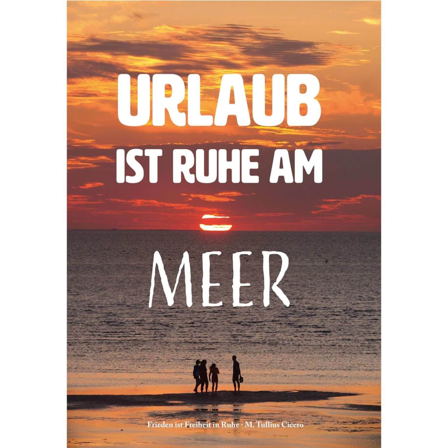 Urlaubsplakat