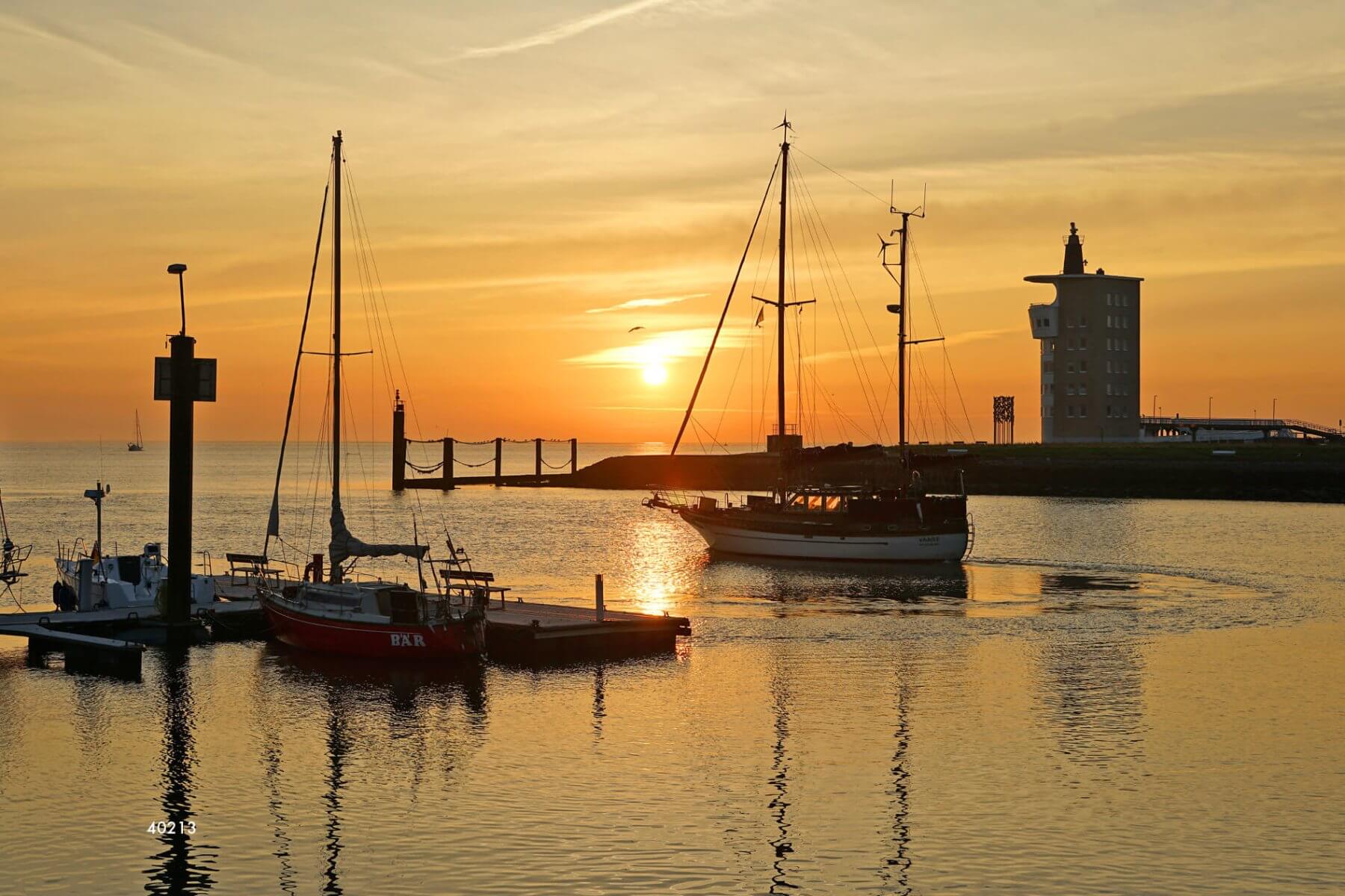 Yachthafen beim Radarturm