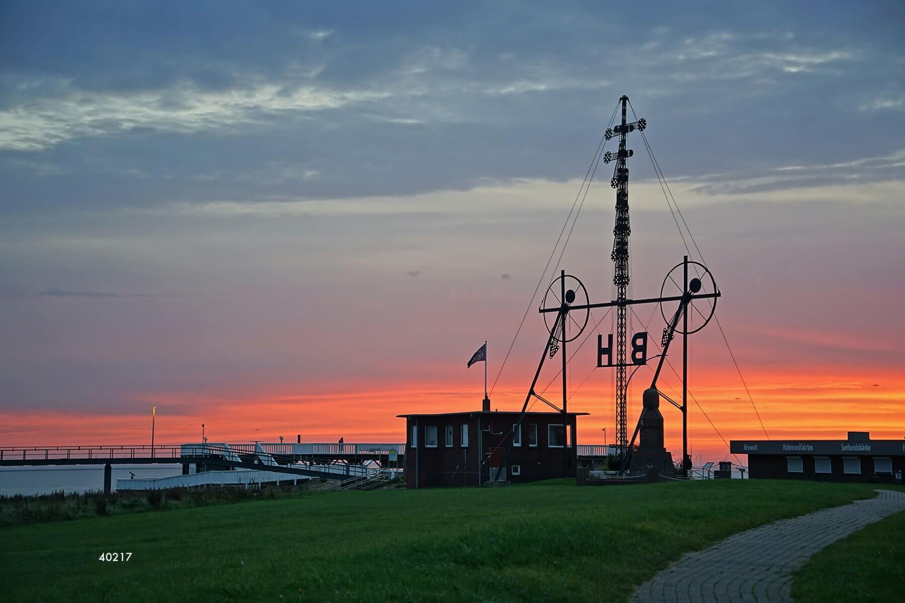 Sonnenaufgang am Semaphor
