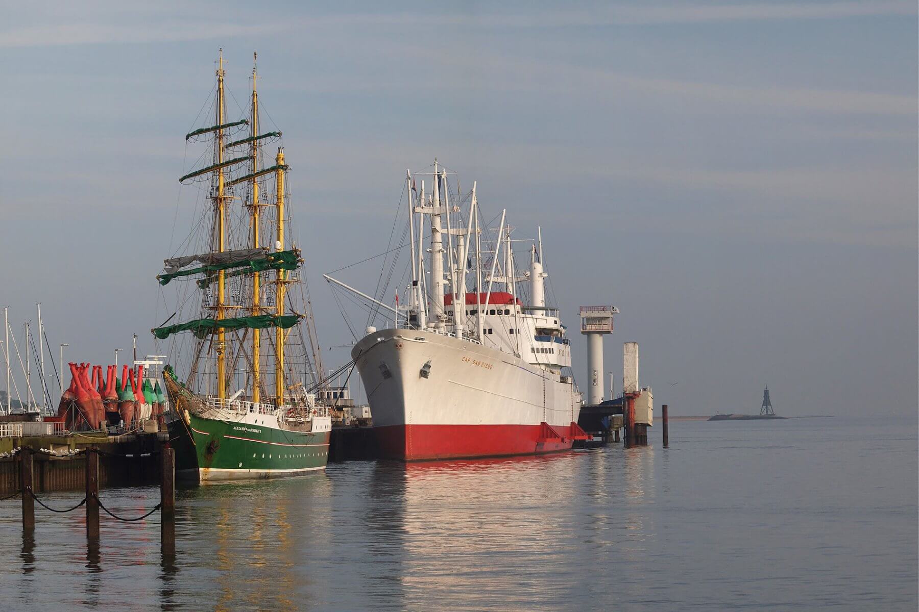 Alex und Cap San Diego