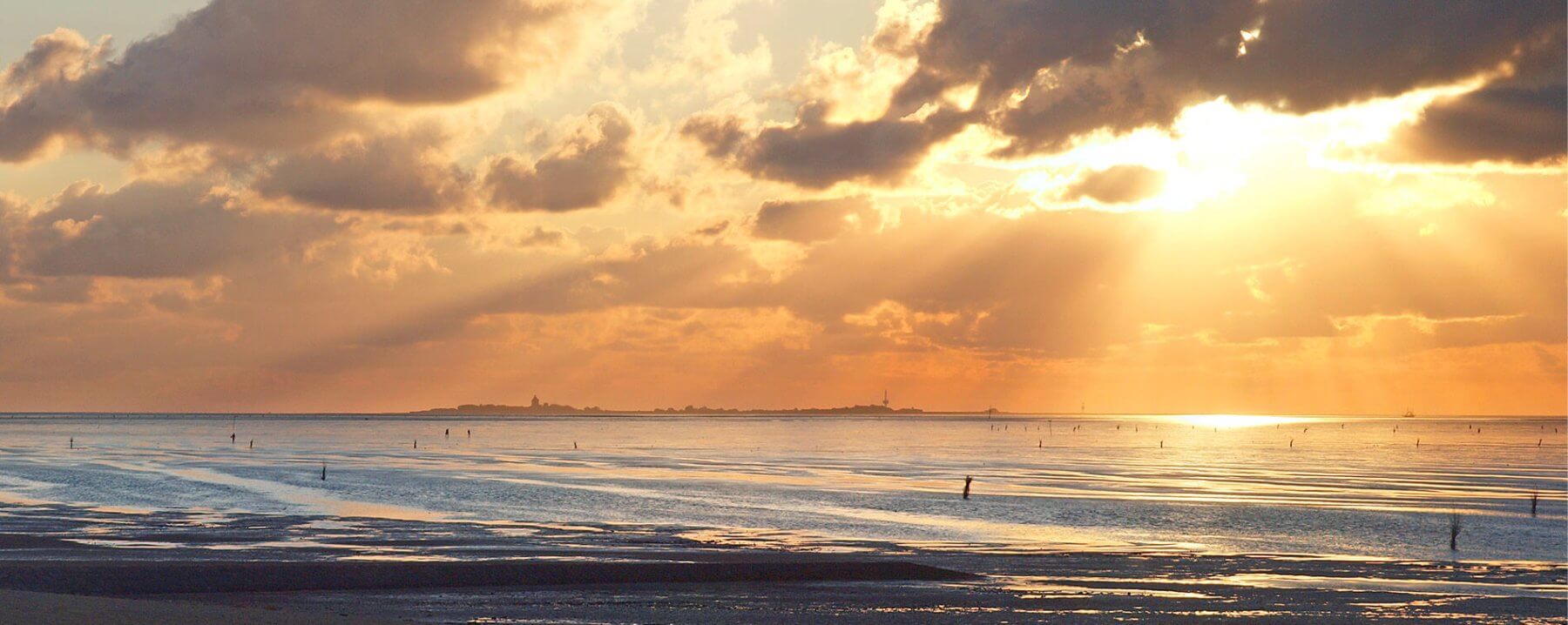 Wattenmeer mit Neuwerk