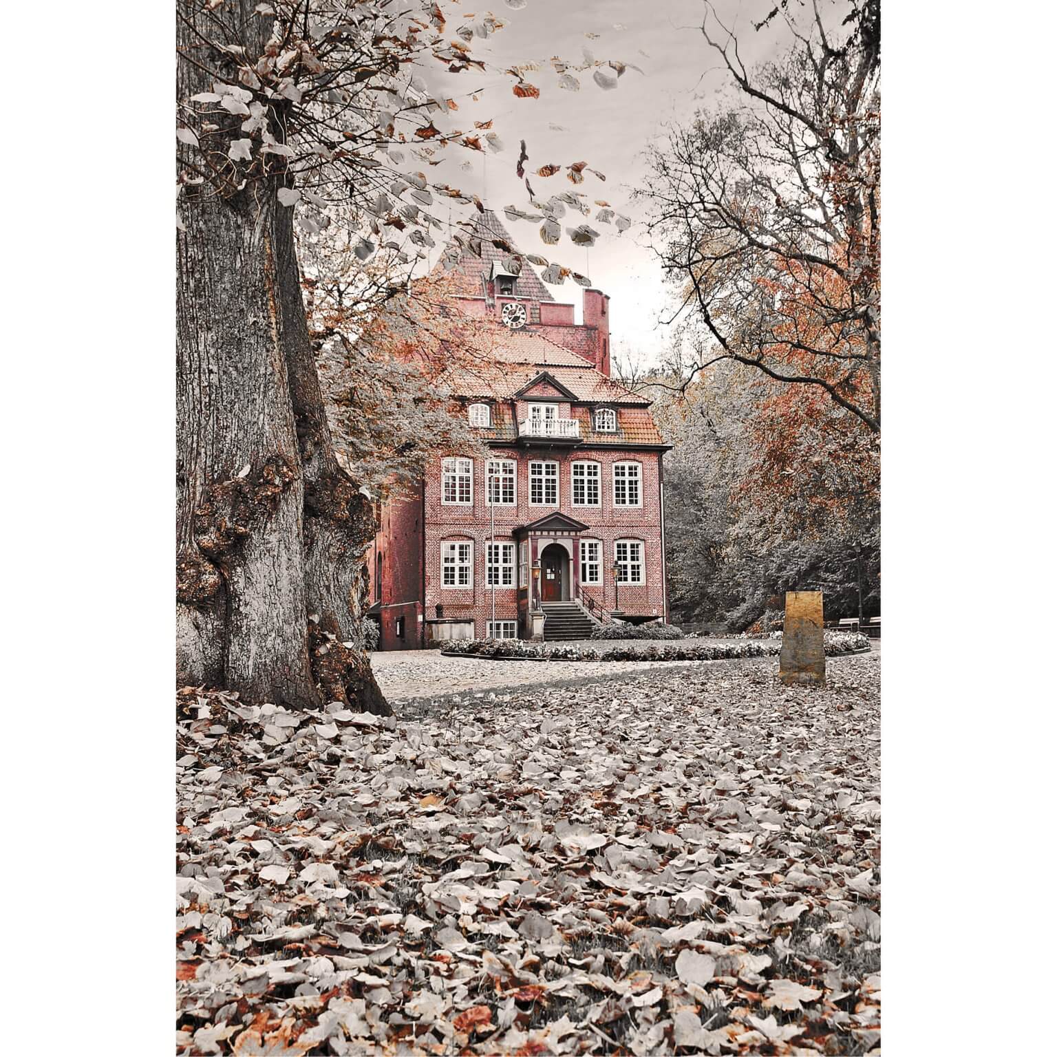 Schloss Ritzebüttel im Herbst