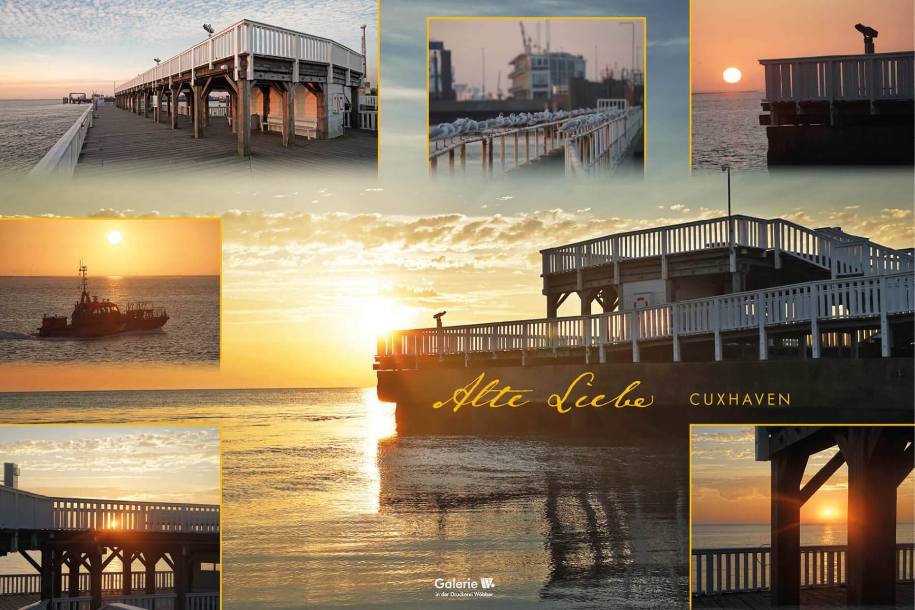 Alte Liebe bei Sonnenaufgang – Collage