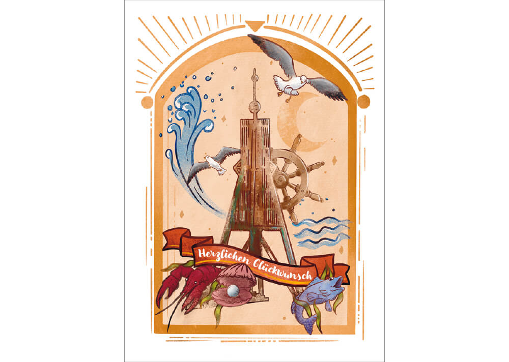Glückwunschkarte