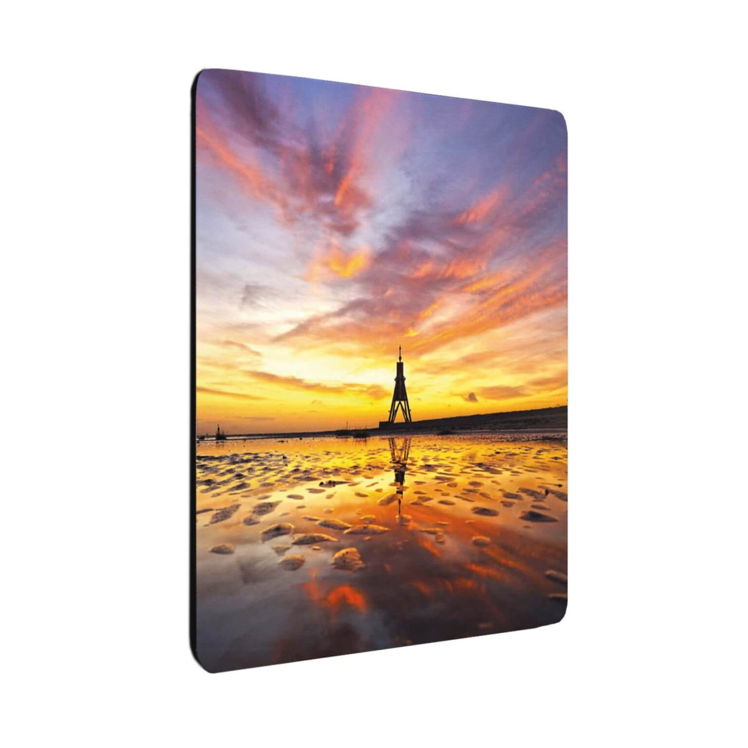 Mauspad, Kugelbake im Hochformat