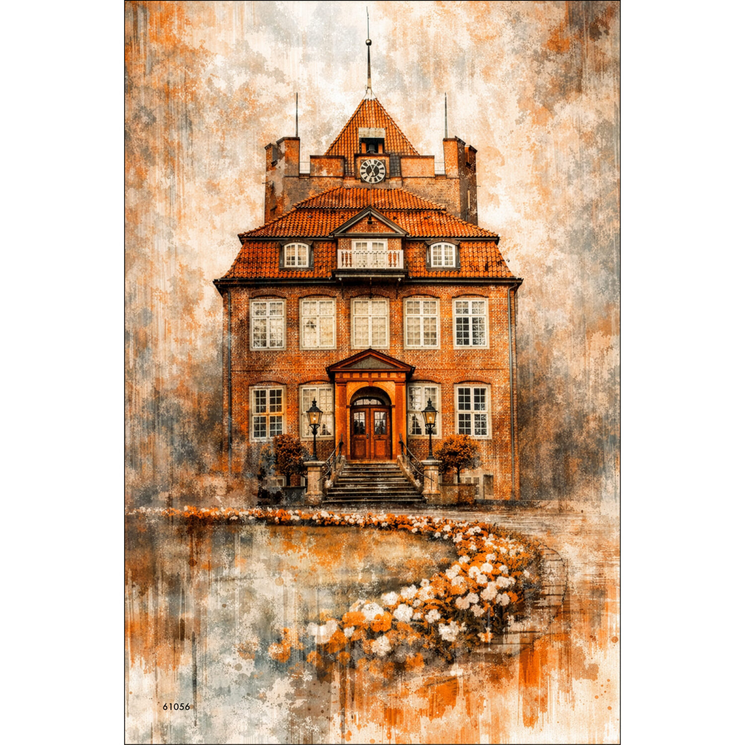 Schloss Ritzebüttel in Rostoptik